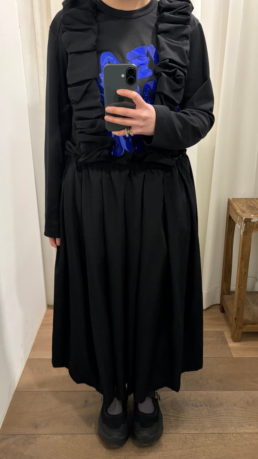 2way Curved Line Overall One Piece 상품이미지4