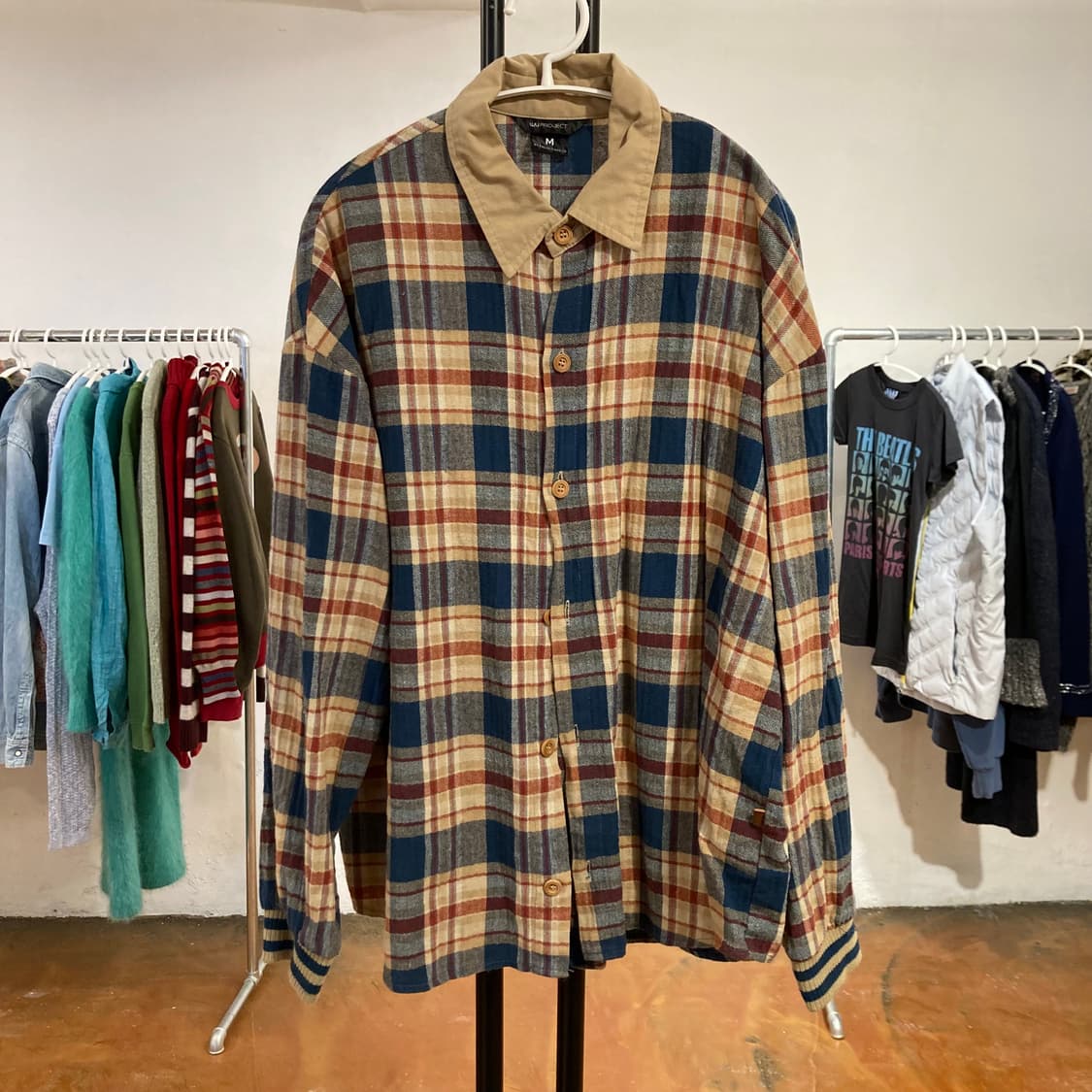 W 프로젝트 체크 셔츠 상품이미지5