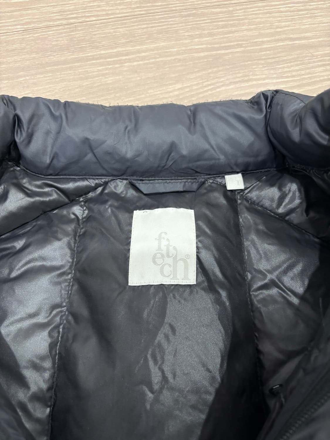 L 페치선데이 구스패딩 블랙 100~105 상품이미지3