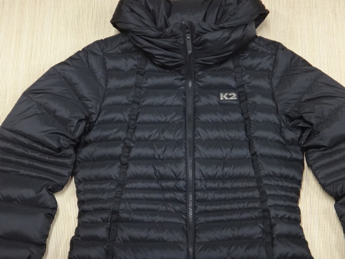 (100) K2 여성 코어 슬림 롱 구스다운 자켓 상품이미지3