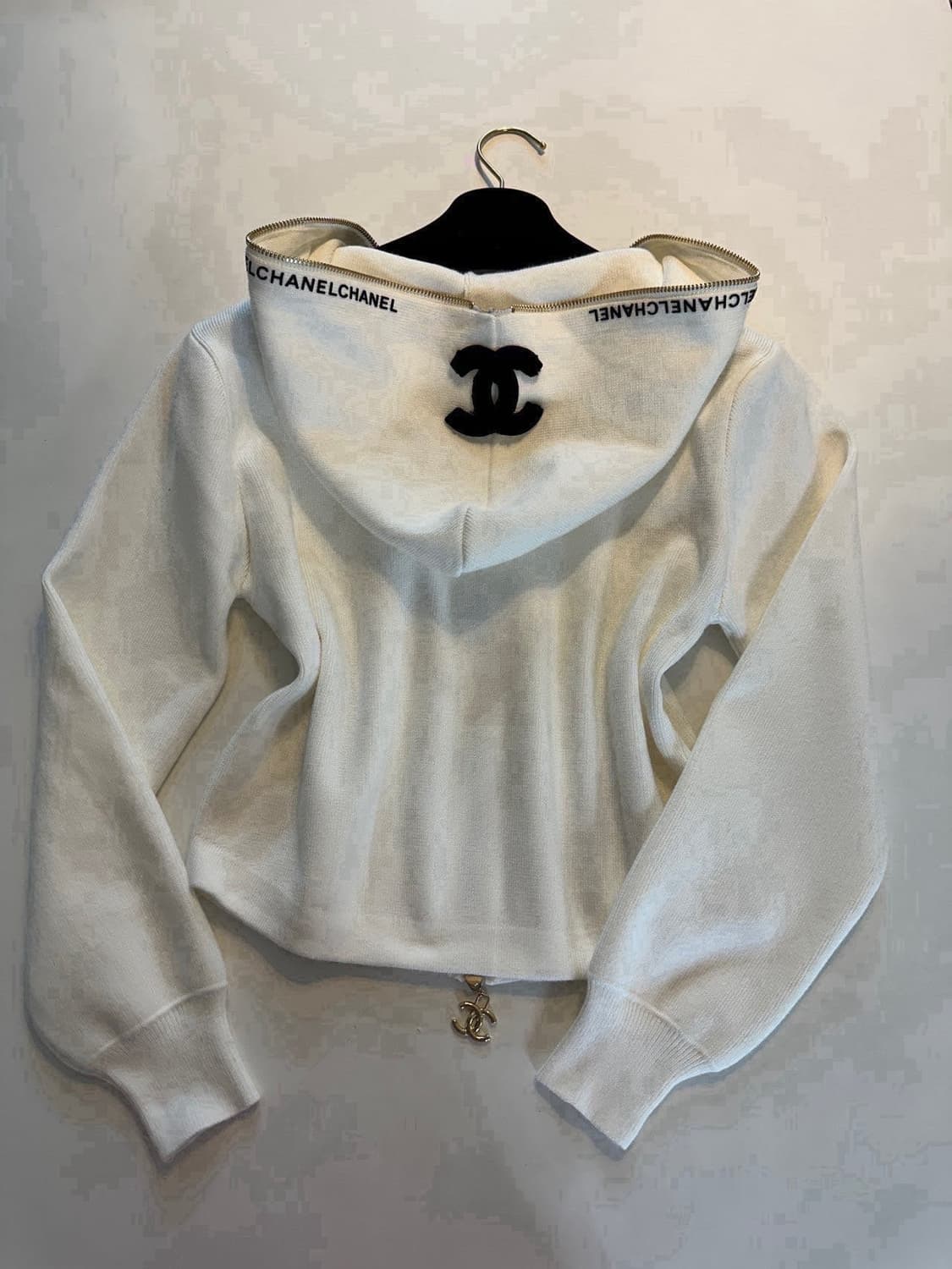 (새상품)샤넬니트집업 상품이미지10