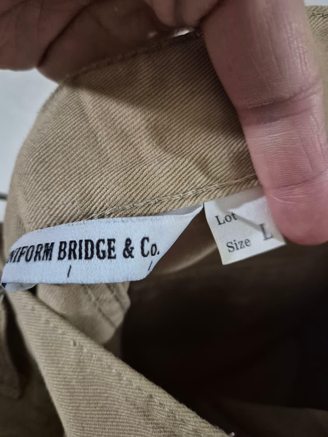 [L]유니폼브릿지 면바지 팬츠 상품이미지4