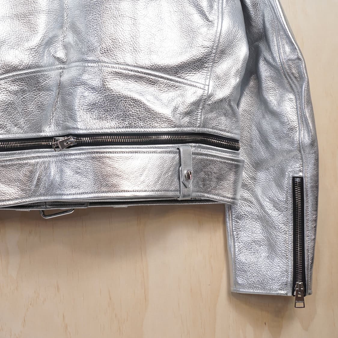 JW앤더슨 23FW 바이커 레더 자켓 상품이미지6