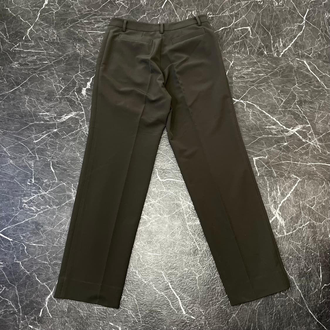 36in 우영미 솔리드옴므 나일론 스판 와이드 슬랙스 상품이미지5