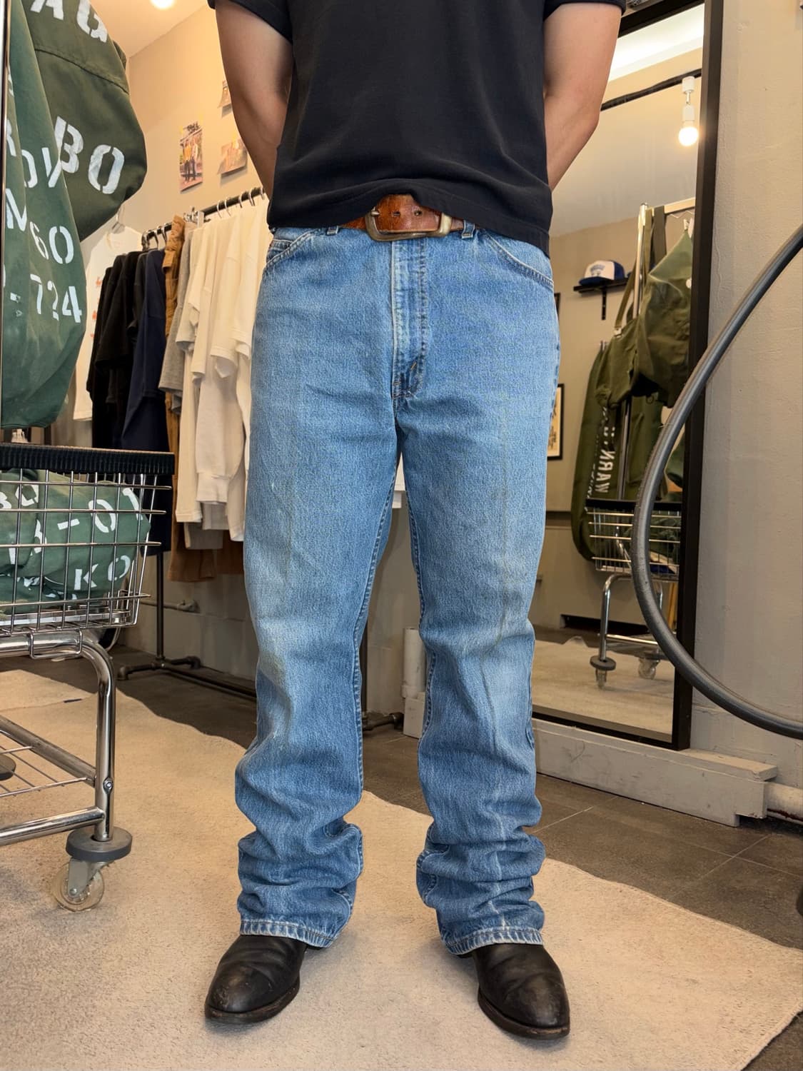 90’s Levi’s 517 USA flare denim pants 상품이미지2