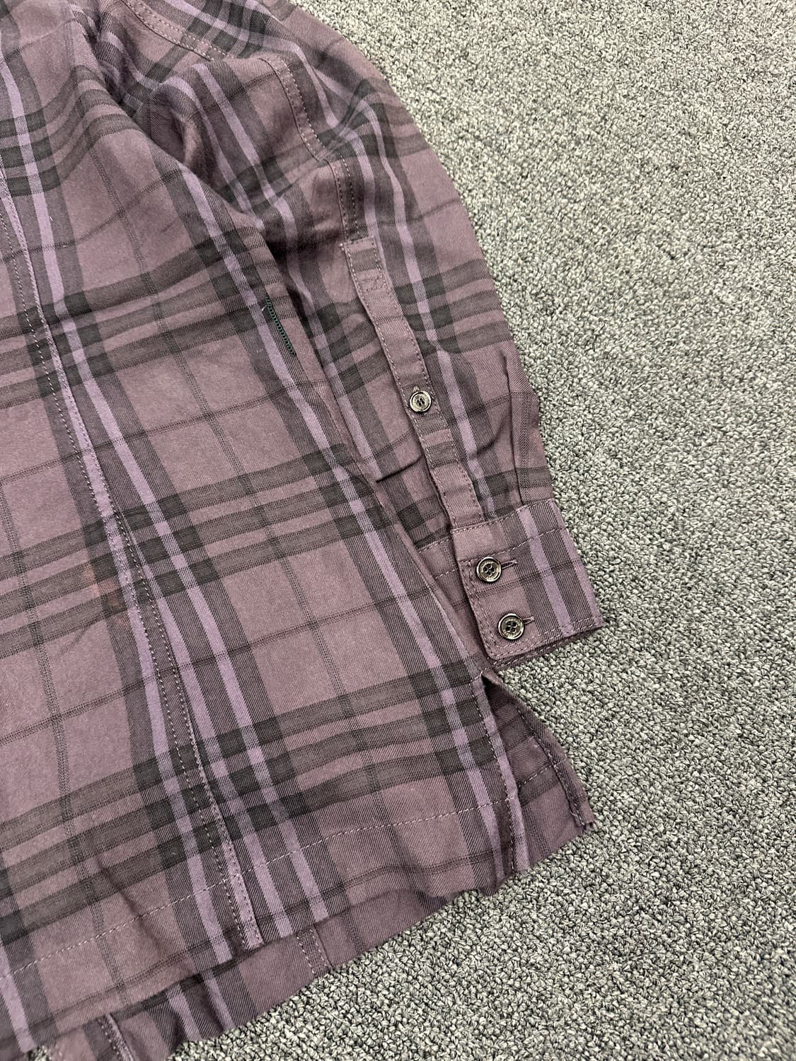 38) 버버리 런던 체크 패턴 긴팔 셔츠 상품이미지7