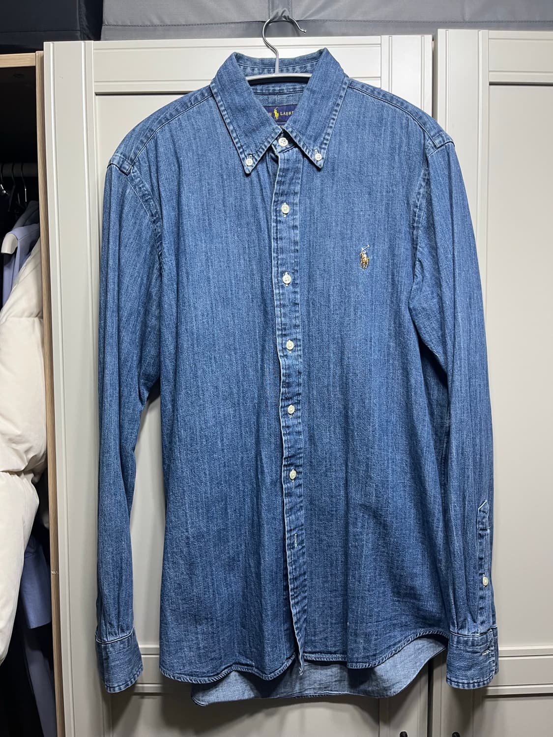 폴로 데님 셔츠 상품이미지1