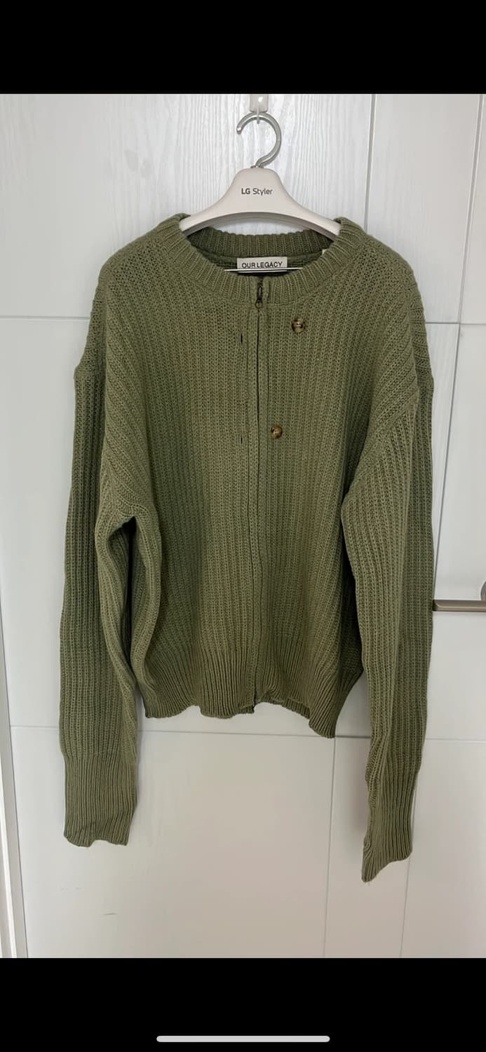 Our Legacy 집업가디건 올리브 105-110사이즈정품 상품이미지1