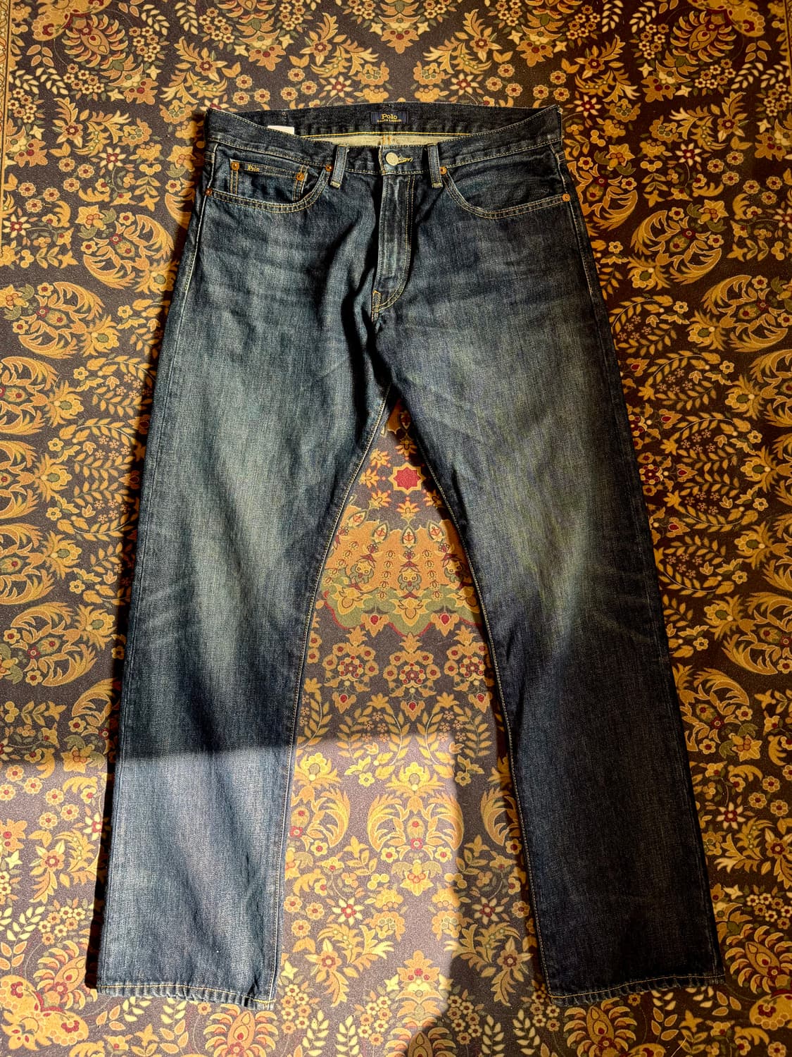 폴로 햄튼 워싱 데님팬츠 상품이미지1