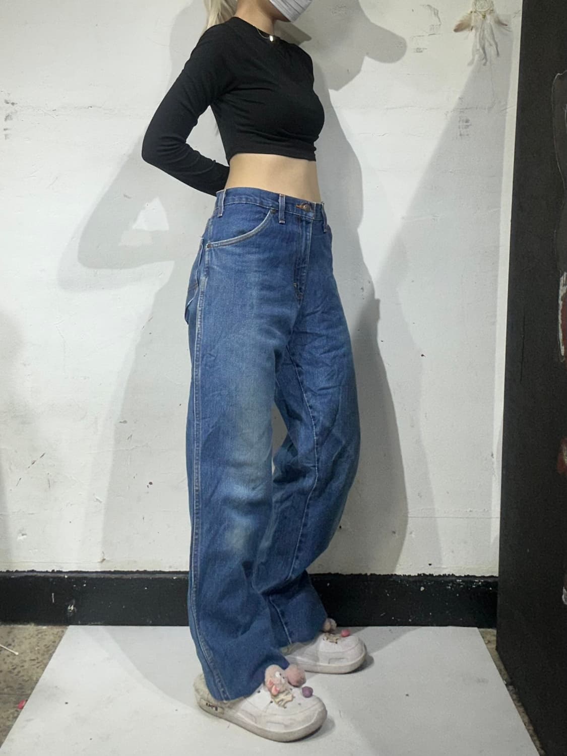 00s 디키즈 중청 데님 워크 팬츠 청바지 상품이미지1