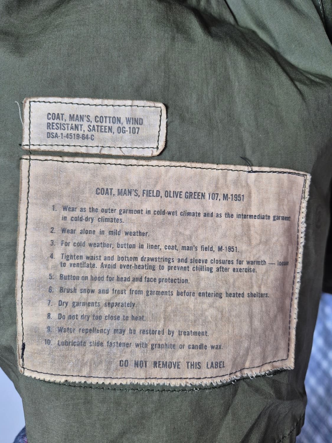 [S] M-51필드자켓 - 109 상품이미지7