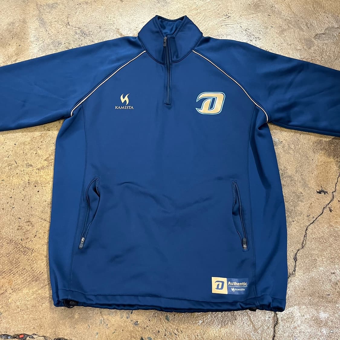 [ M ] NC 다이노스 어센틱 야구 하프집업 웜업 b15 상품이미지3