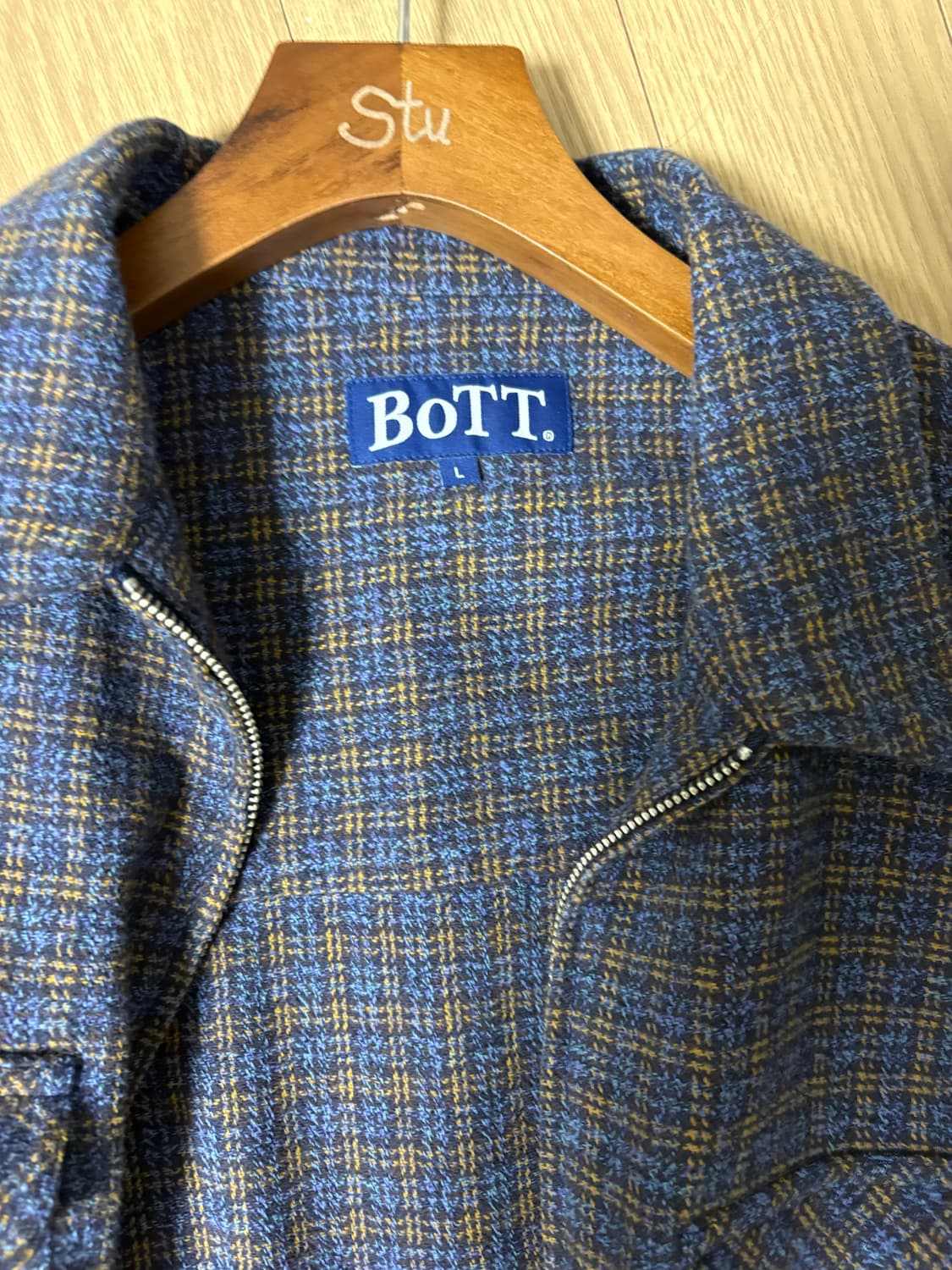 BoTT[보트] 집업 셔츠 L사이즈 상품이미지2