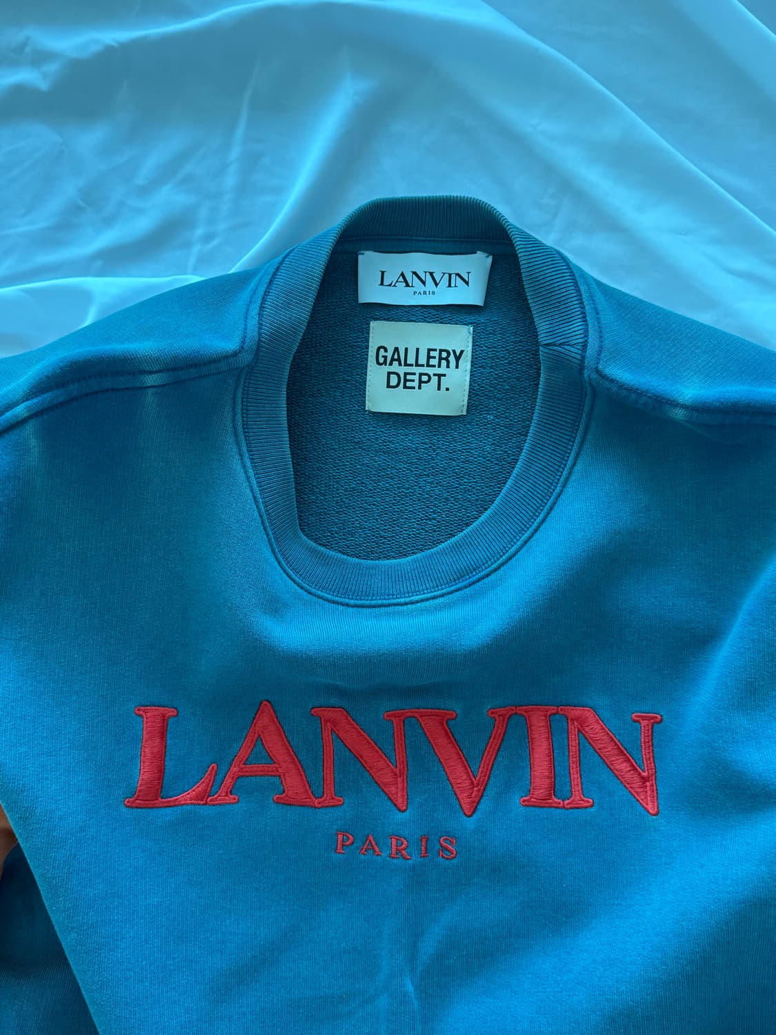 랑방 X 갤러리디파트먼트 콜라보 맨투맨 티셔츠 상품이미지3