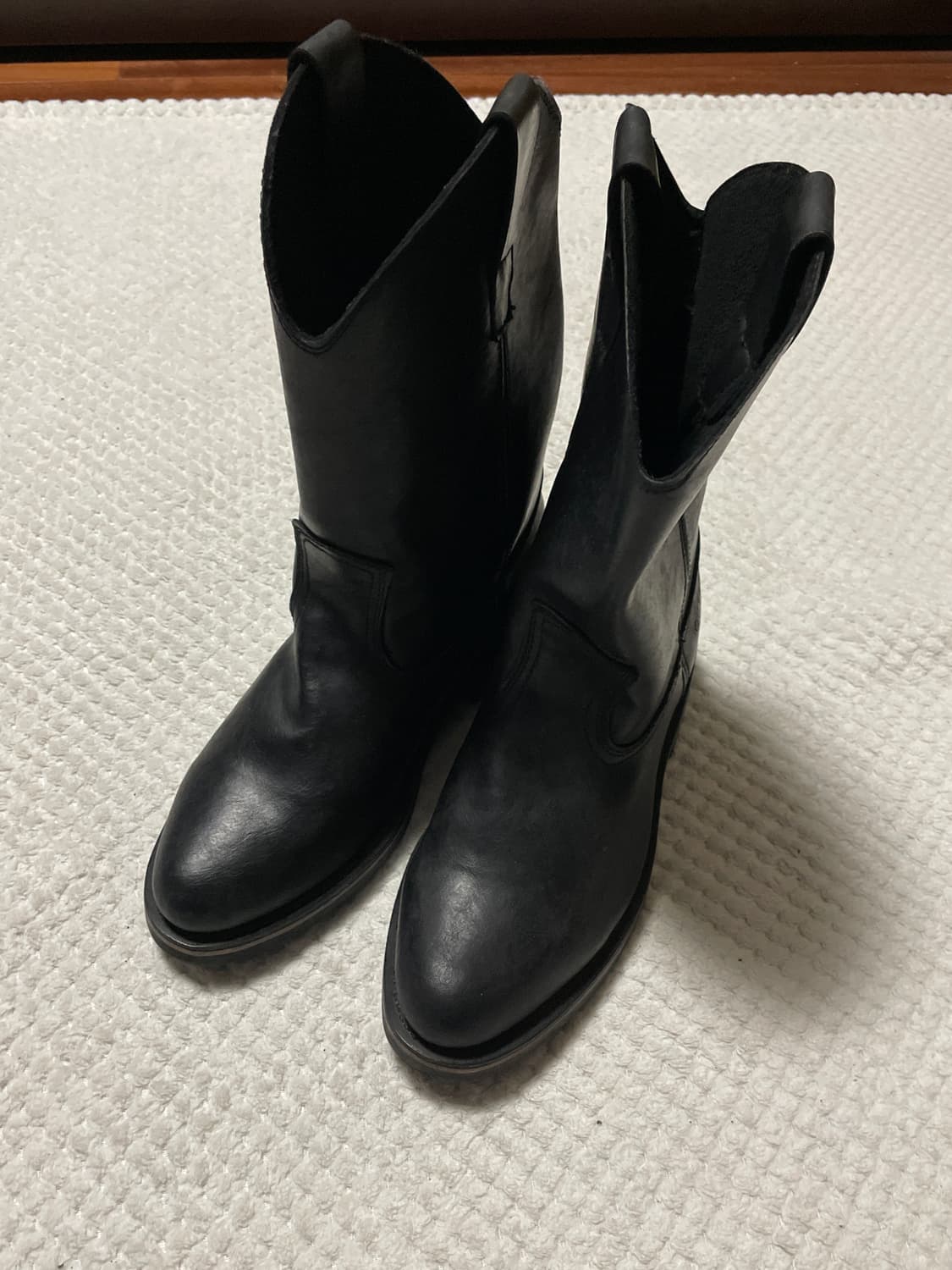 OUTDOOR EXCHANGE 아웃도어 익스체인지 레더 페코스 부츠 상품이미지1