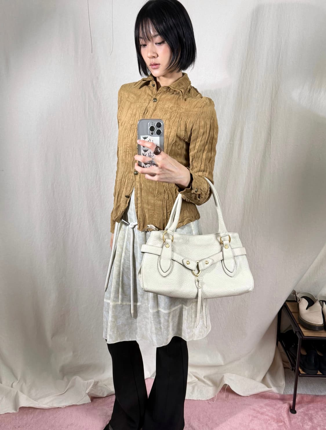 웨스턴 링클 셔츠 상품이미지1