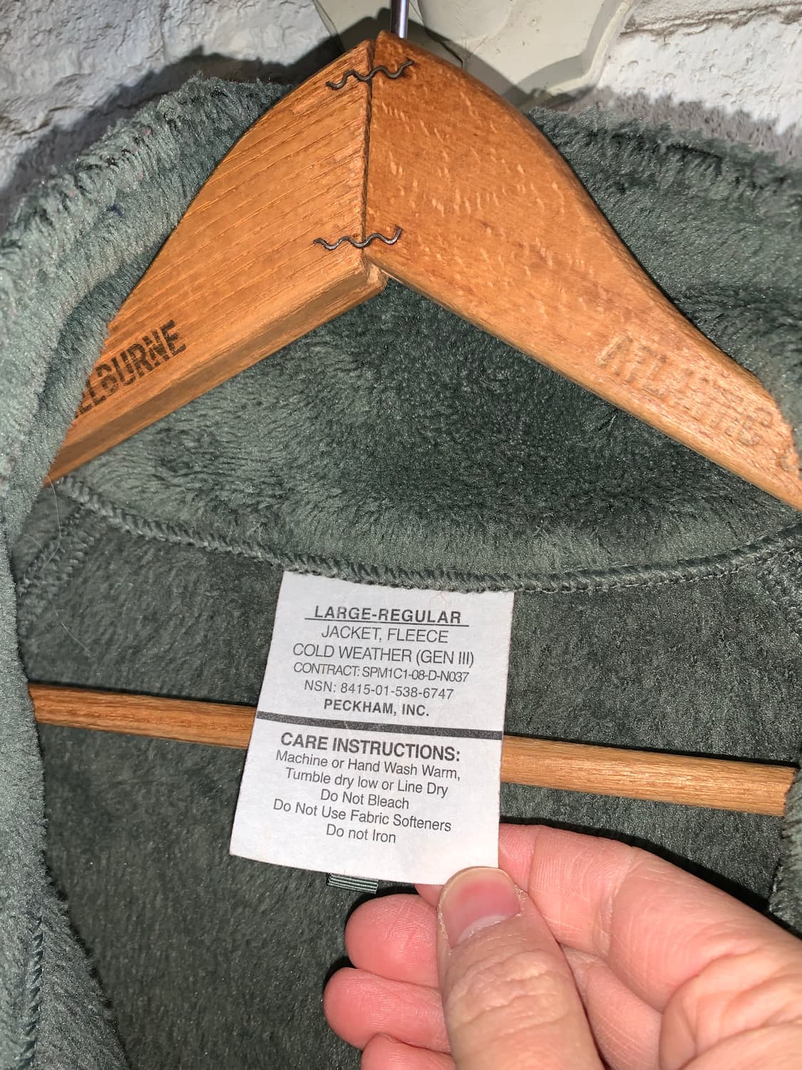 미군 레벨3 플리스 자켓 상품이미지3