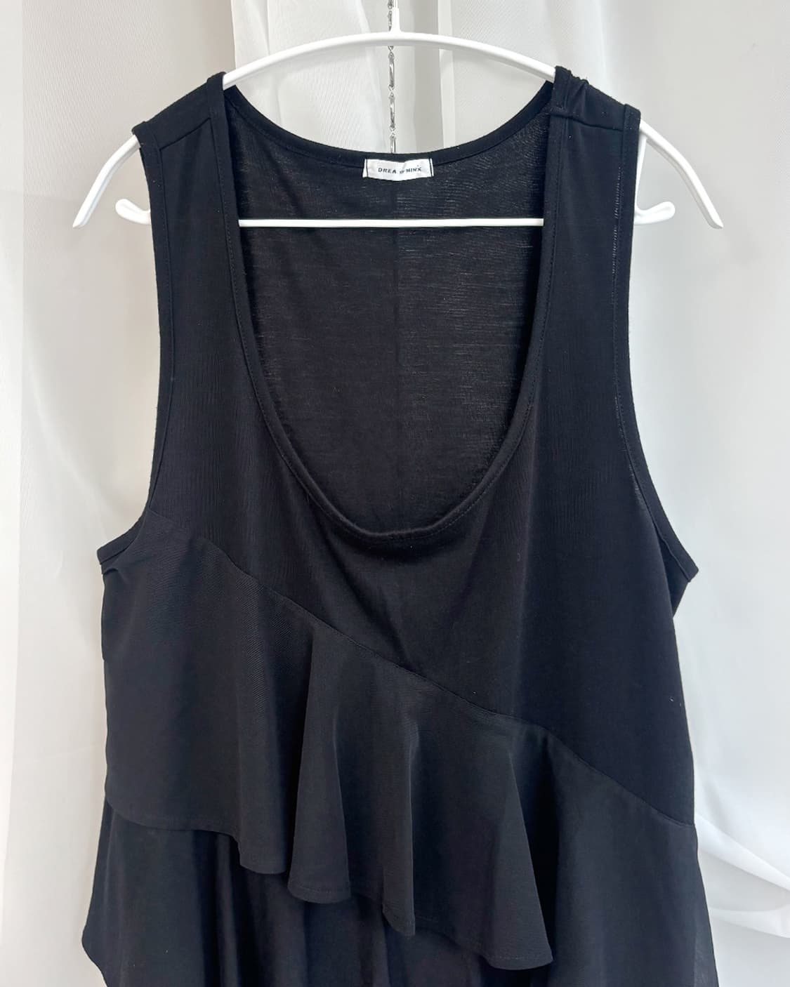DREA my MINX flare tiered sleeveless ops 상품이미지3