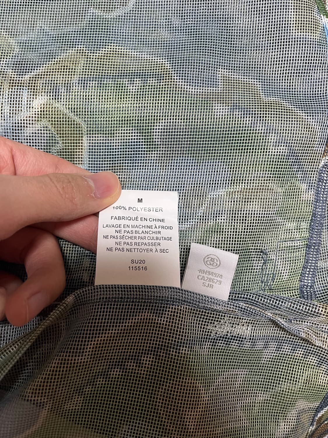 [M] 스투시 노마 매쉬 메쉬 자켓 상품이미지5