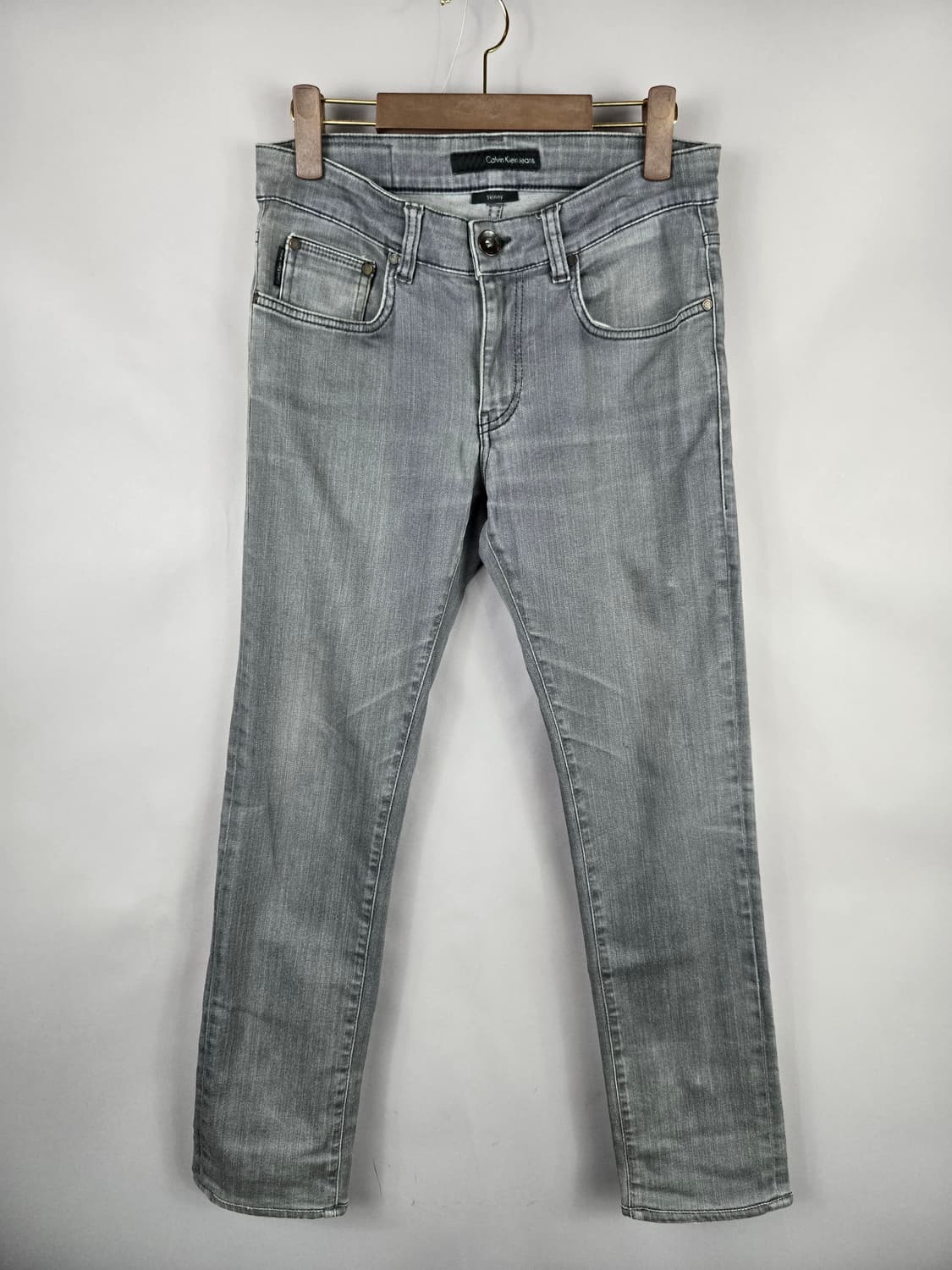 [무료배송]CK 켈빈클라인 30x34 남성 스판 스키니 데님 팬츠 청바지 상품이미지1