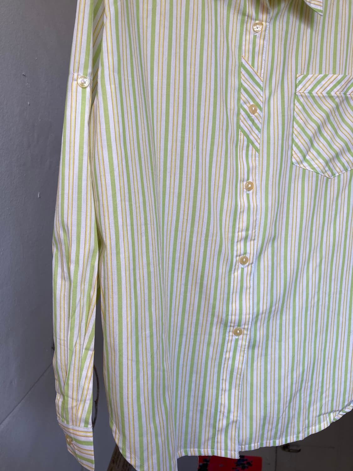 메론 스트라이프 셔츠 상품이미지3