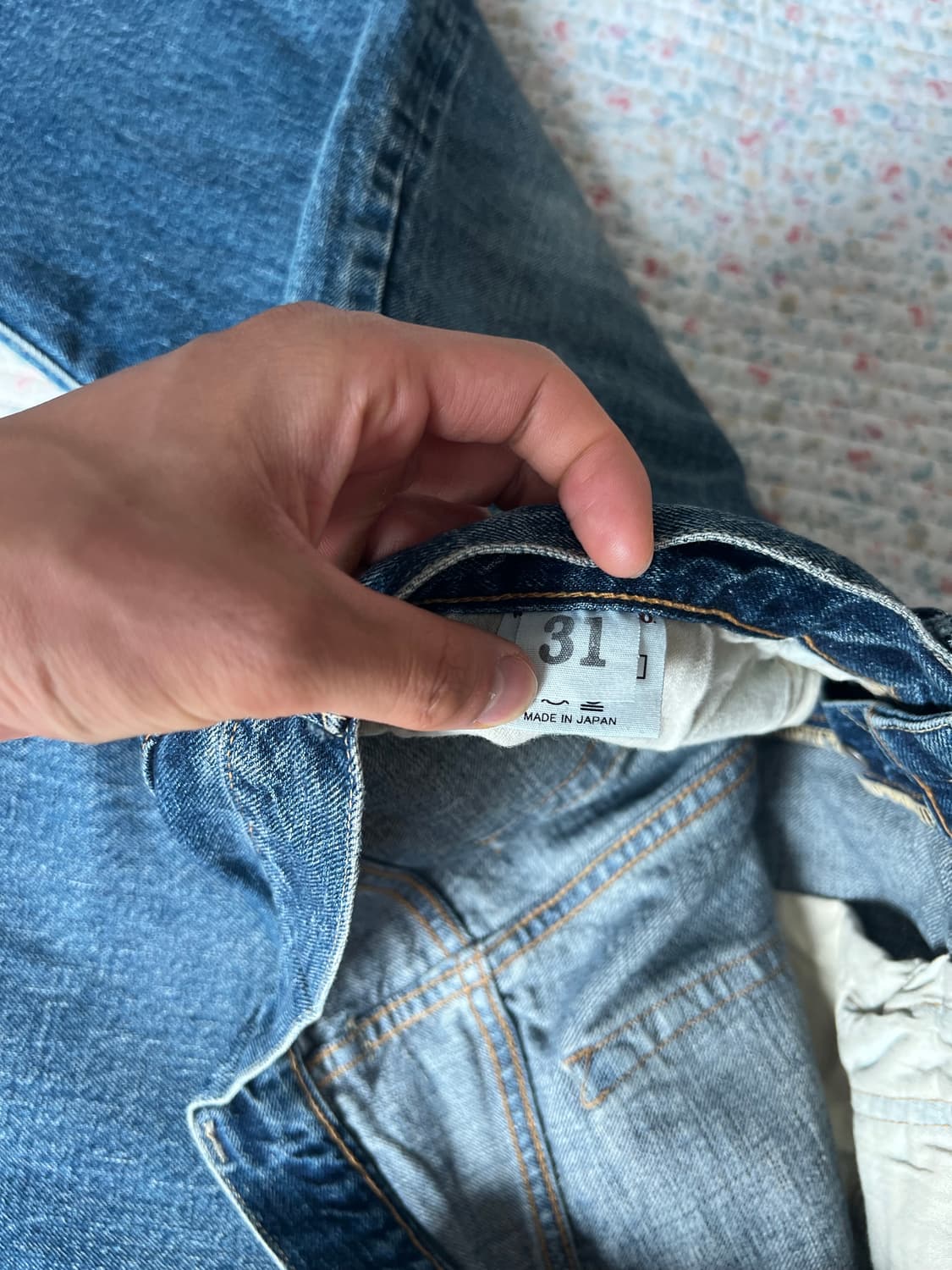 웨어하우스 1101 미디엄 미디움 임디고 데님 진 청바지 31 상품이미지4