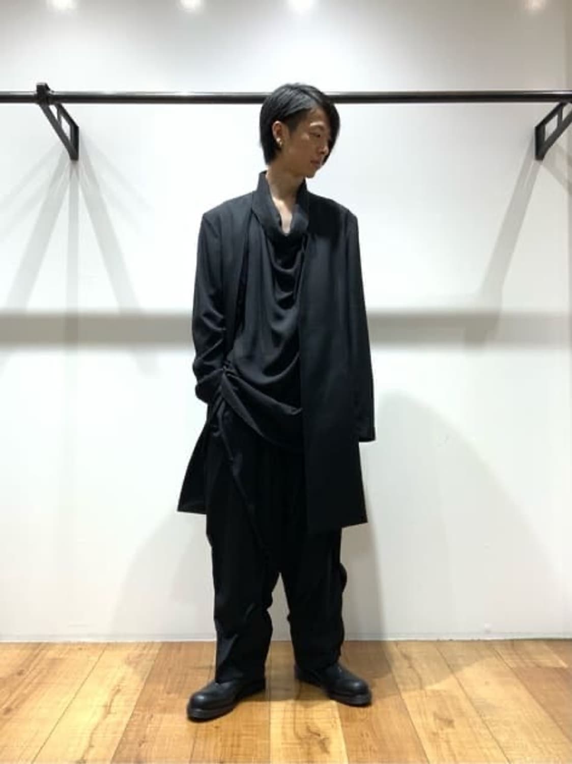 CELLULOSE LAWN DRAPE PULLOVER BLOUSE 상품이미지3