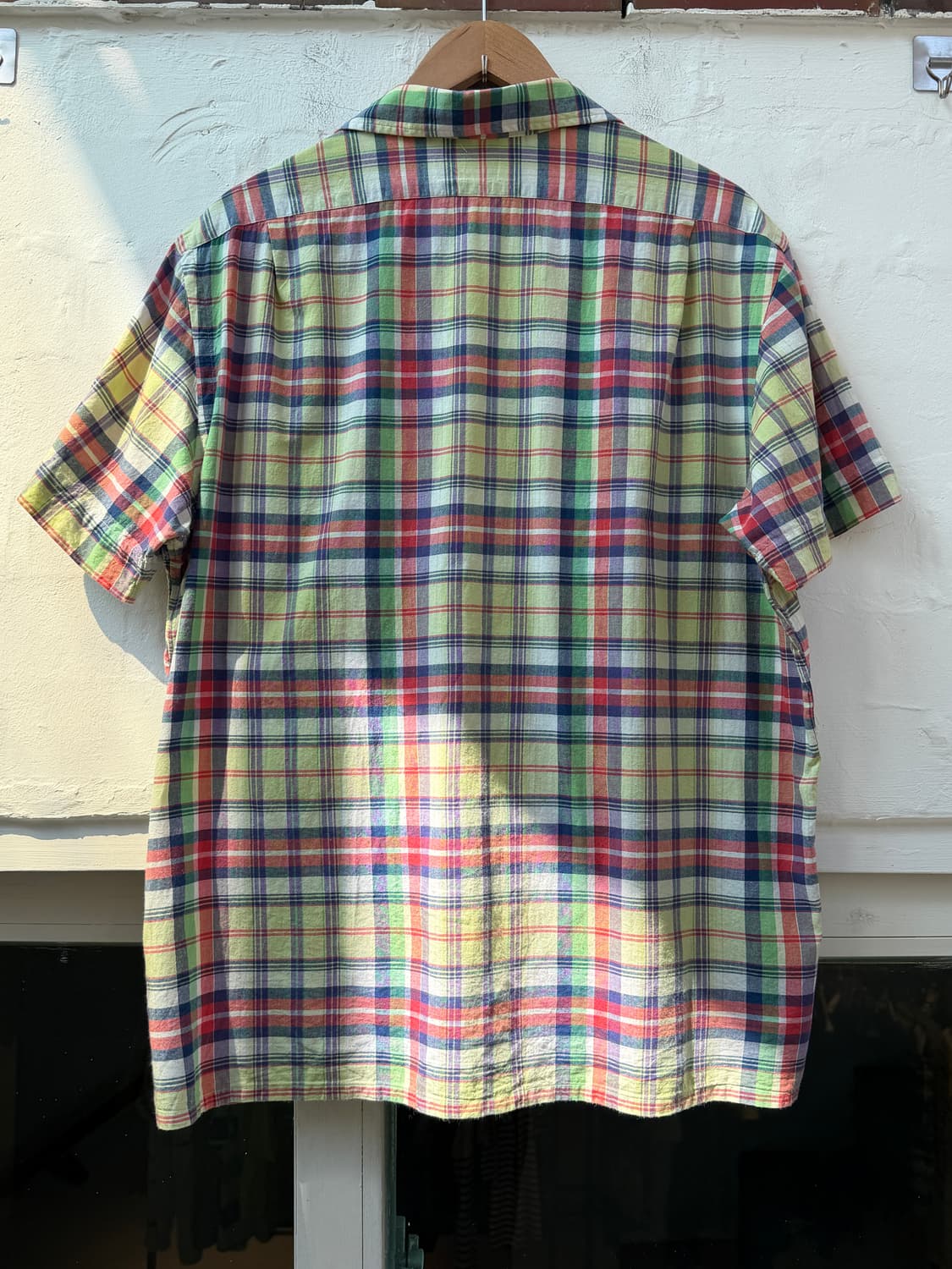 Polo by Ralph Lauren 90s 마드라스 오픈 칼라셔츠 XL 상품이미지7