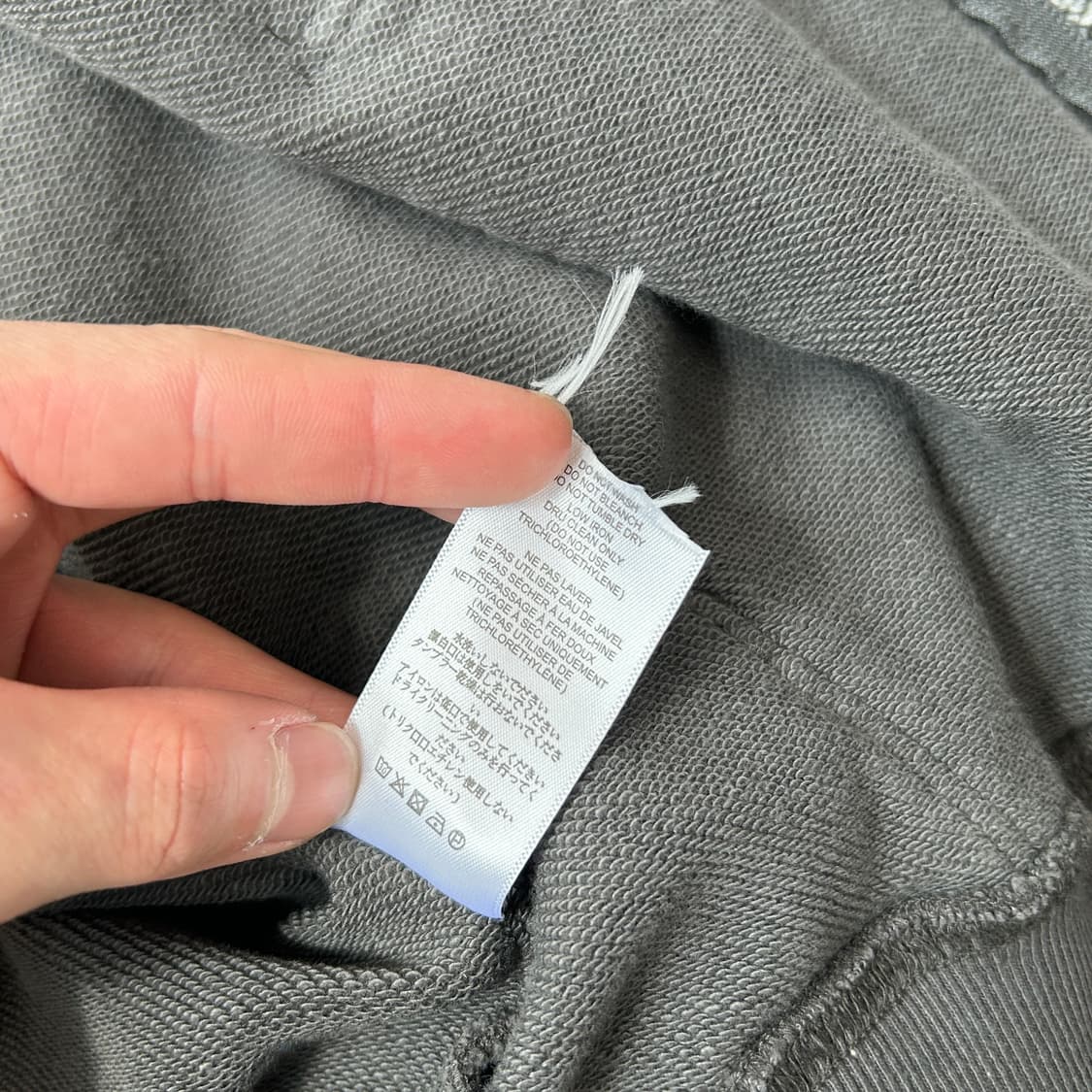 아크네스튜디오 자수 로고 후드집업 상품이미지6