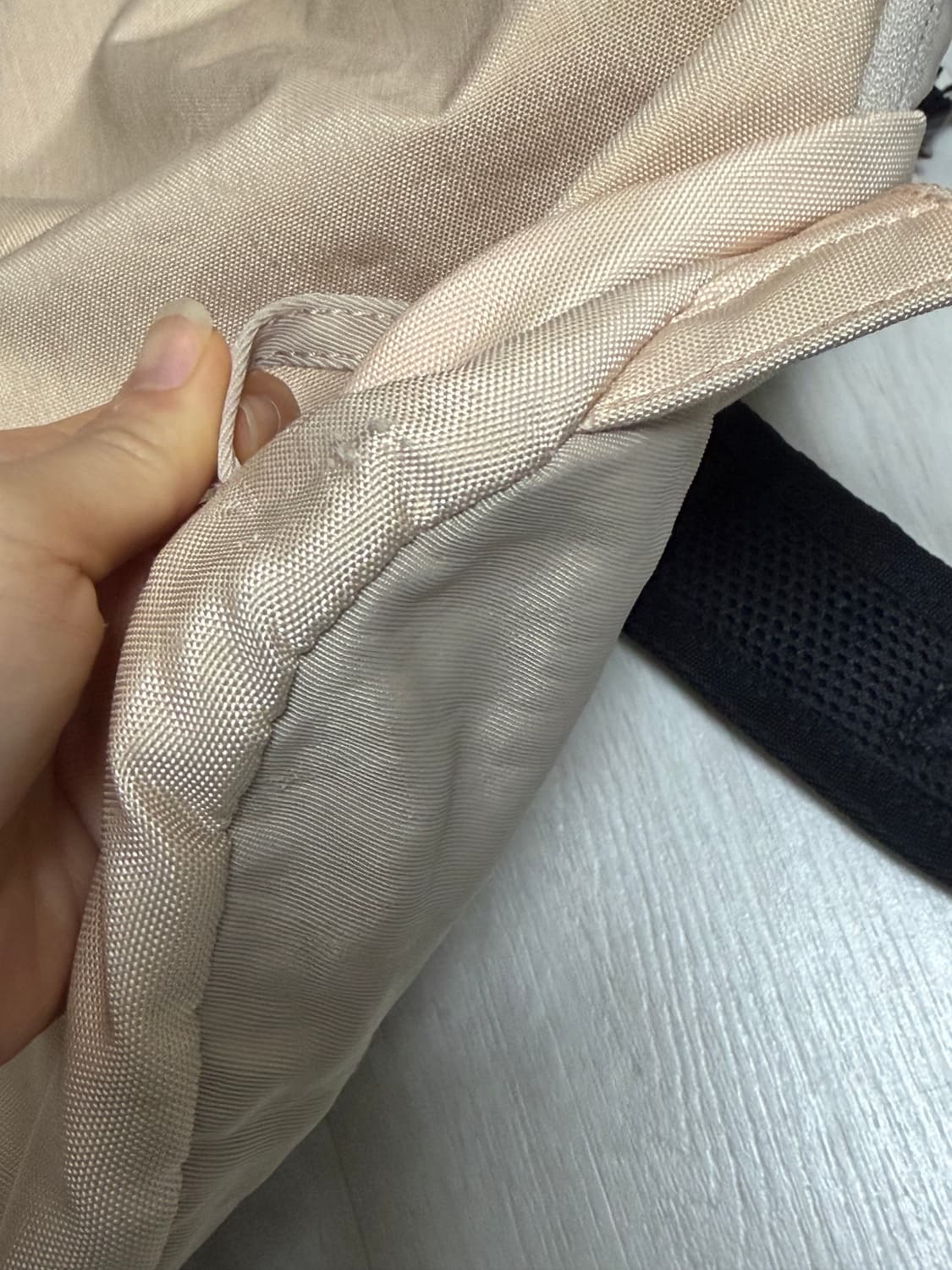 미스치프 롬버스 백팩 베이지 상품이미지4