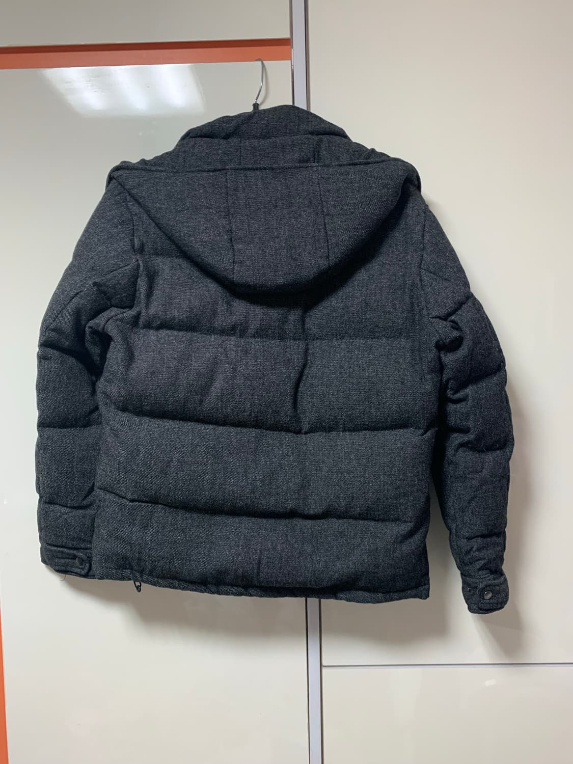 일본빈티지 어반리서치 그레이 울 패딩 자켓 상품이미지2