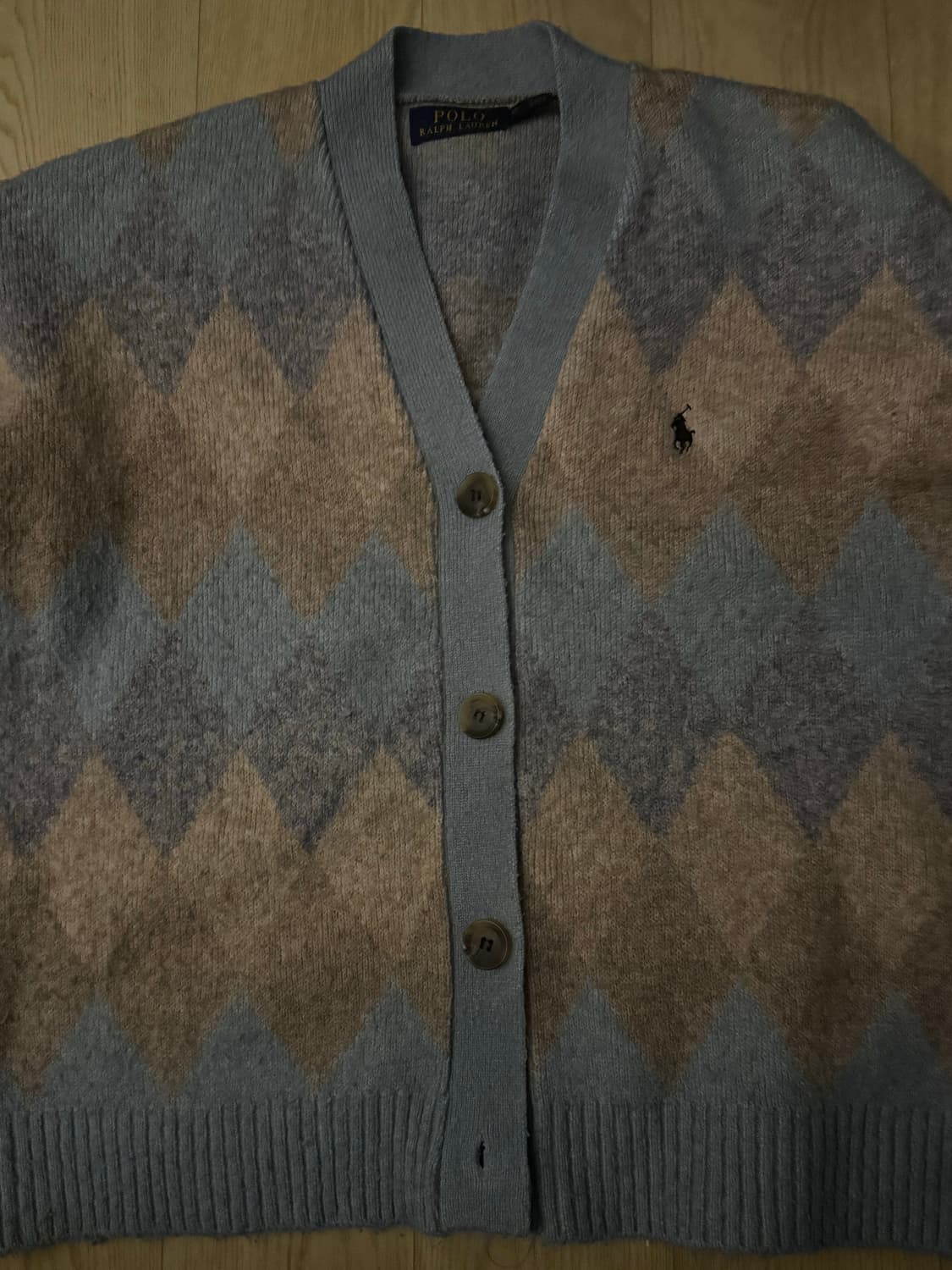폴로 남녀공용 가디건 상품이미지1
