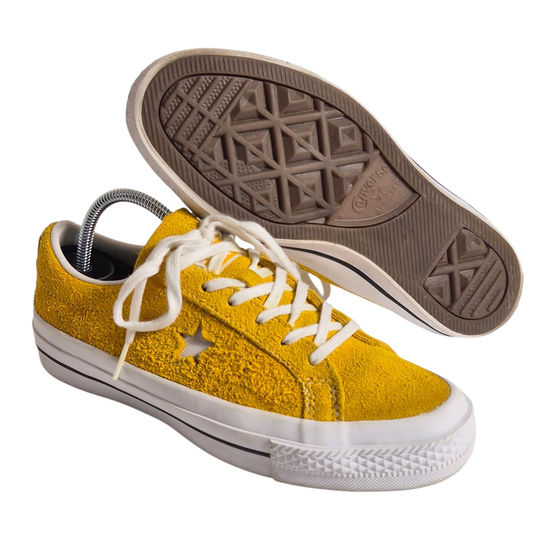 230) CONVERSE 컨버스 원스타 스웨이드 옥스 옐로우 상품이미지2