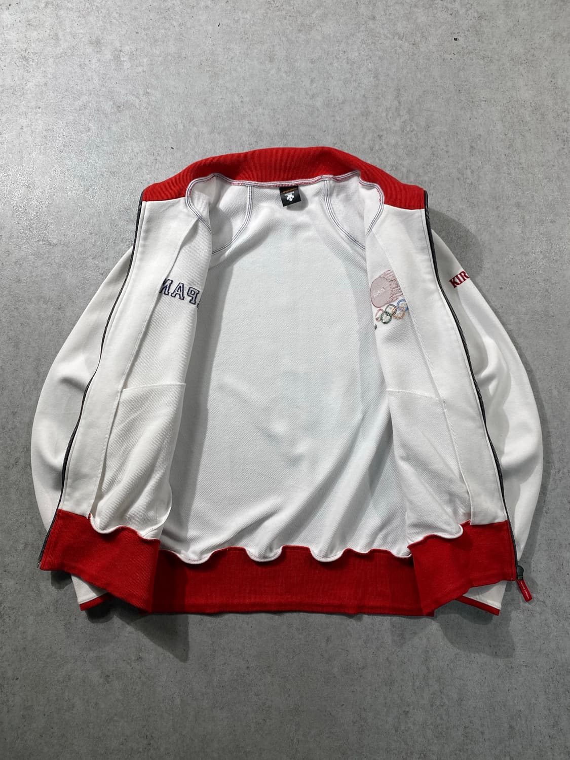 [L] Descente 데상트 올림픽 일본팀 코튼 트랙탑 져지 상품이미지4