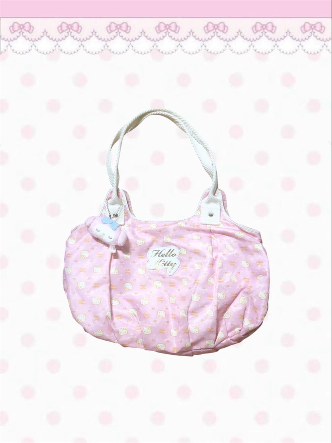 빈티지 Hello kitty 딸기우유 히메 숄더백 갸루 핀터레스트 산리오 상품이미지1