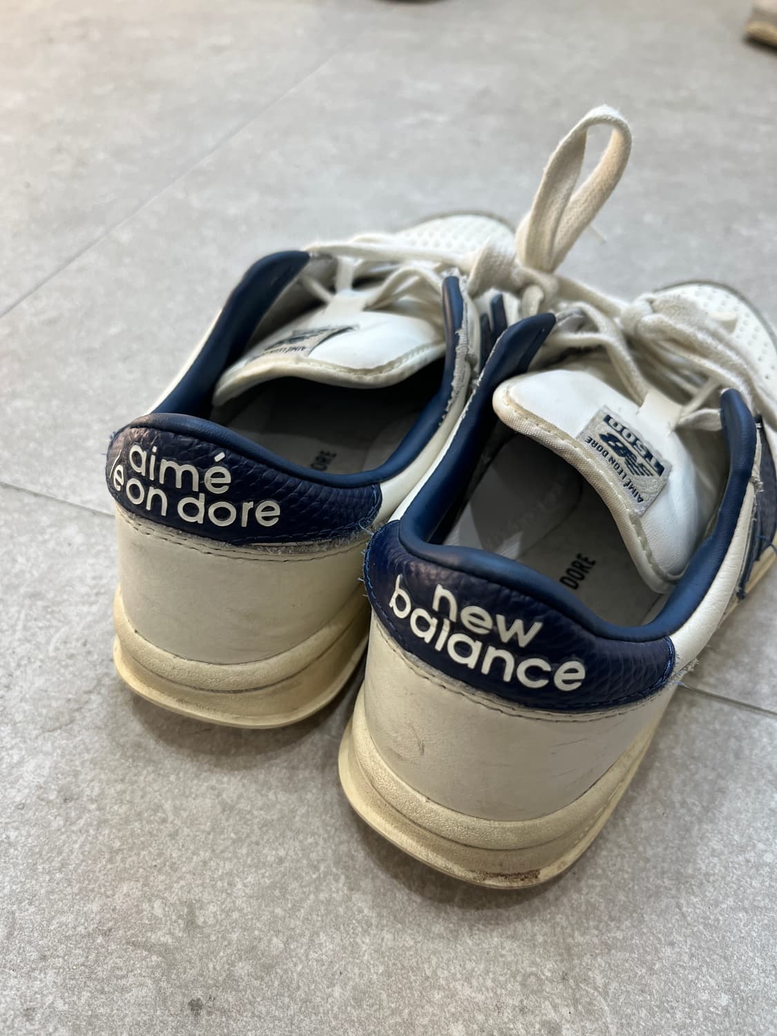 Aime leon dore X 뉴발란스 CT500BB1 화이트 네이비 2 상품이미지5