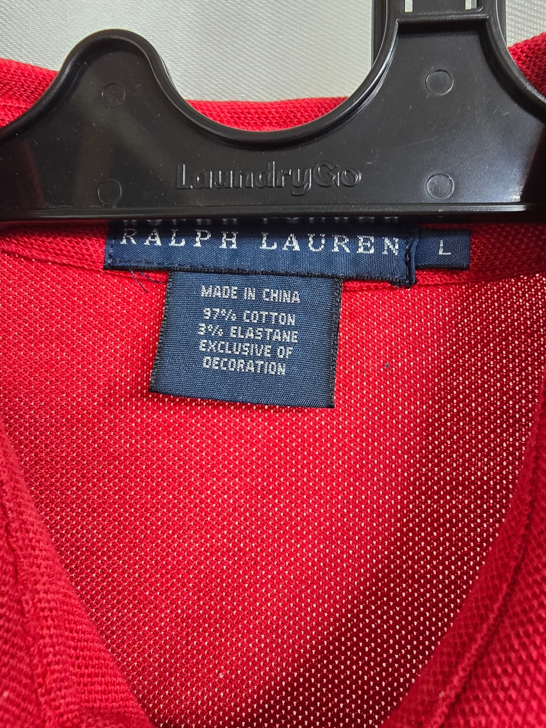 폴로랄프로렌 레드 피케 원피스 (1774) 상품이미지3