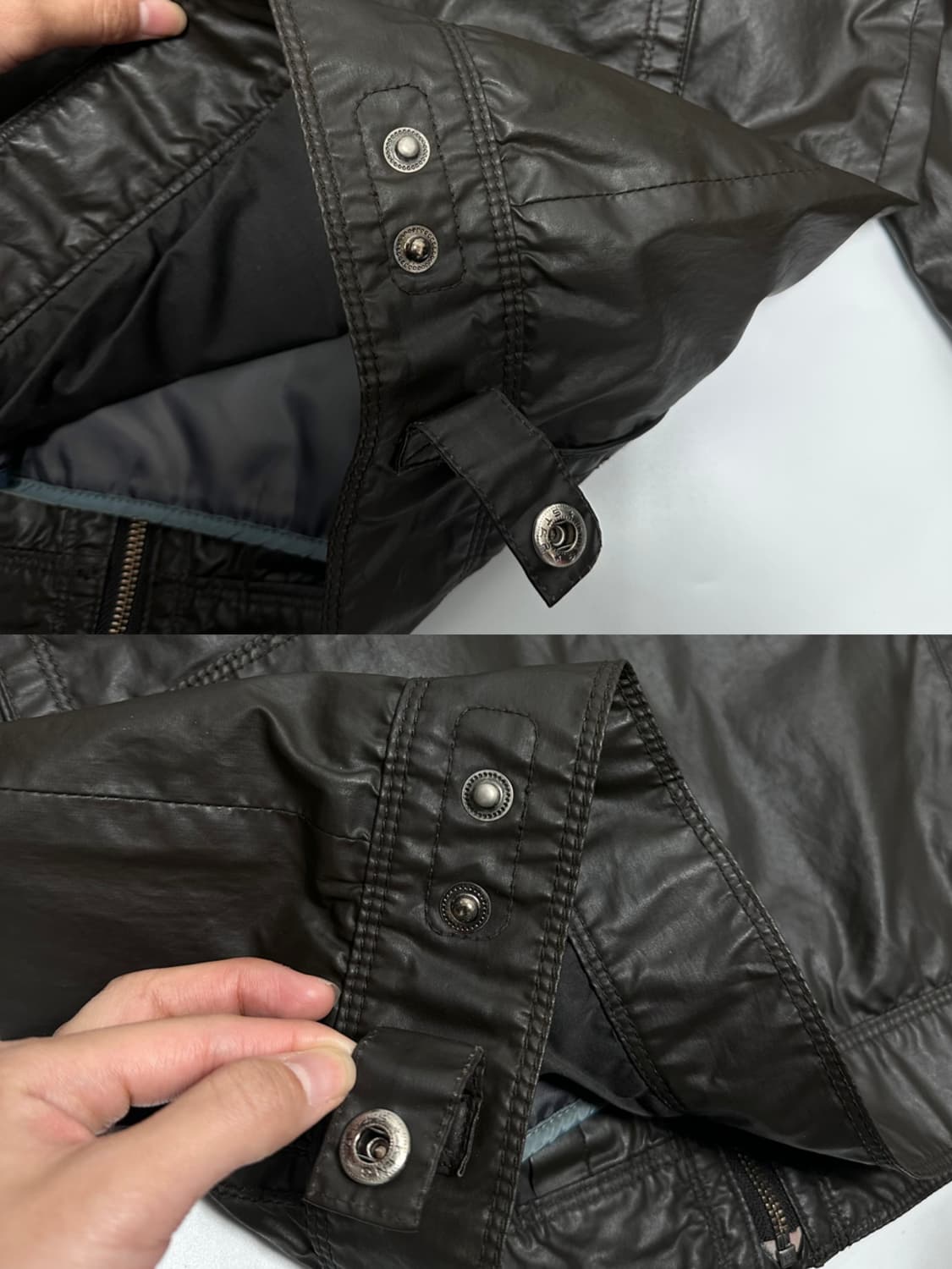 라코스테 오일코팅 블루종 왁스자켓 상품이미지7