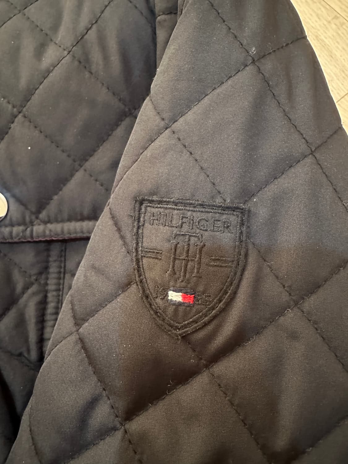 타미힐피거 여성 퀼팅 하프트렌치 누빔후드코트 경량 XS 상품이미지8