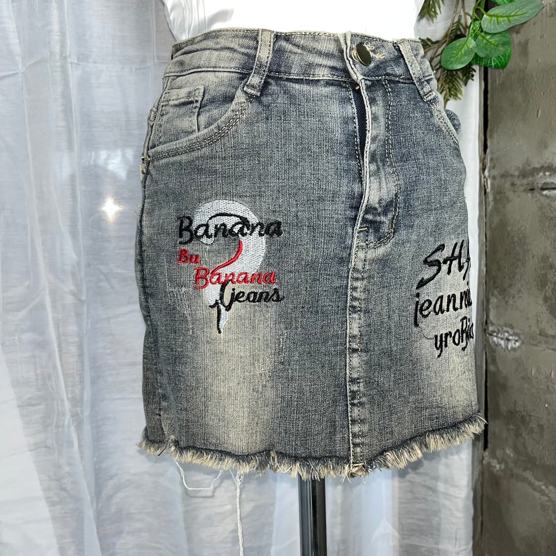 y2k 데님 스커트  상품이미지2