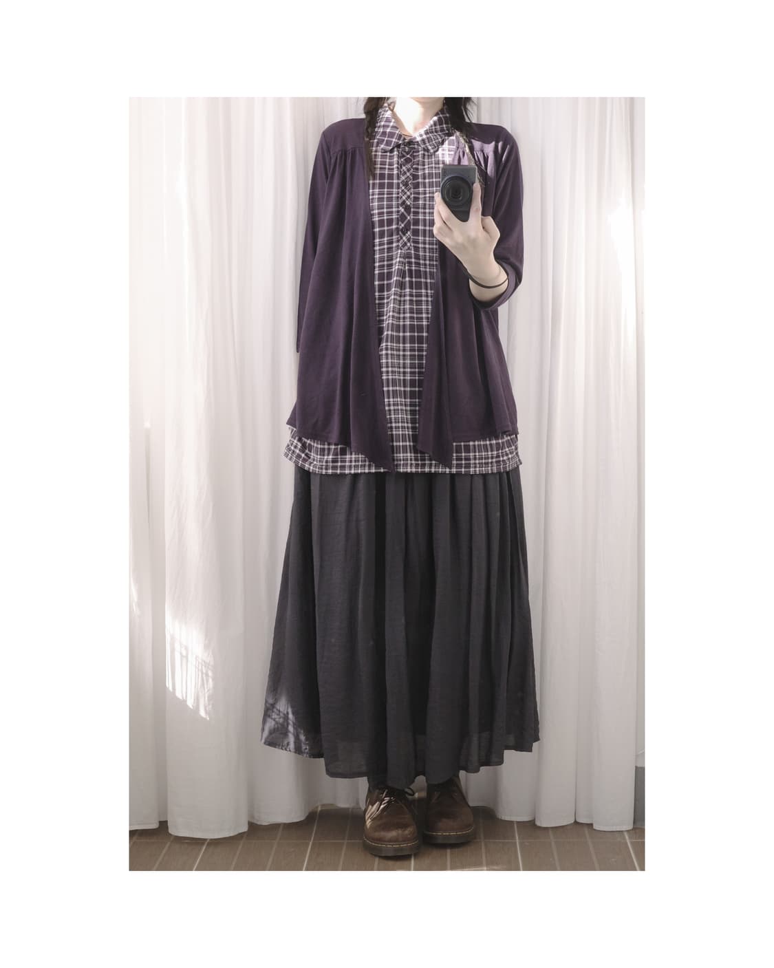 Purple layered sleeve 상품이미지7