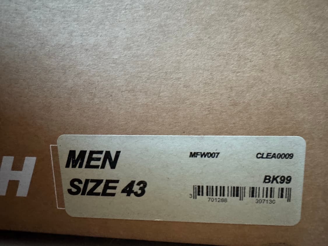 (43) 마린세르 스웨이드 레더 MS 라이즈 블랙 스니커 상품이미지4