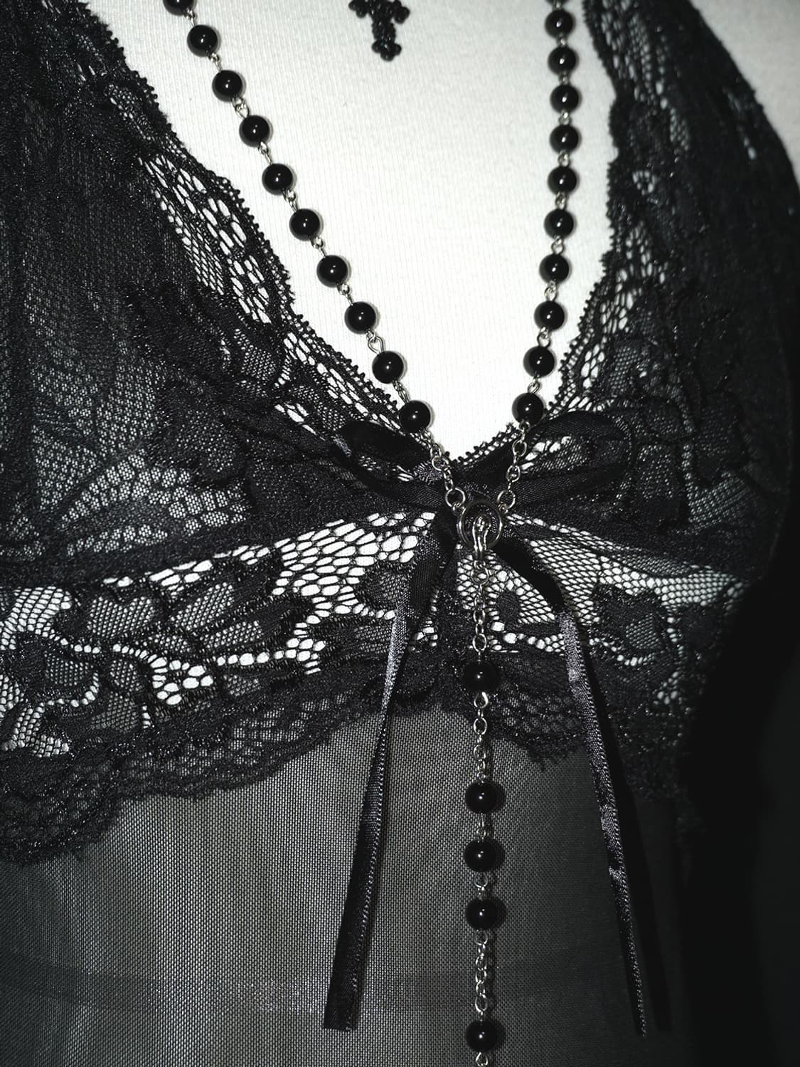 gothic lingerie sleeveless  상품이미지5