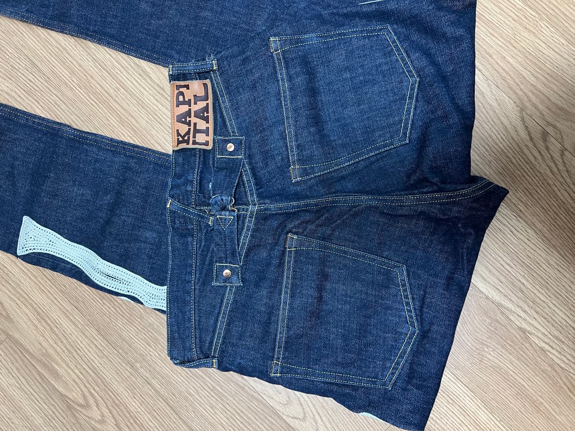 캐피탈 본 데님 팬츠 상품이미지3