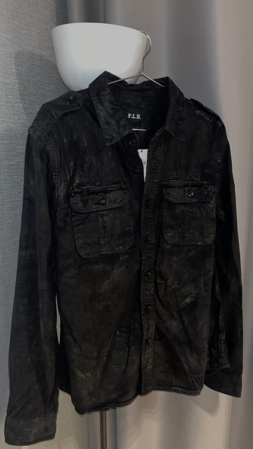 pln oilskin shirt (L) 상품이미지1