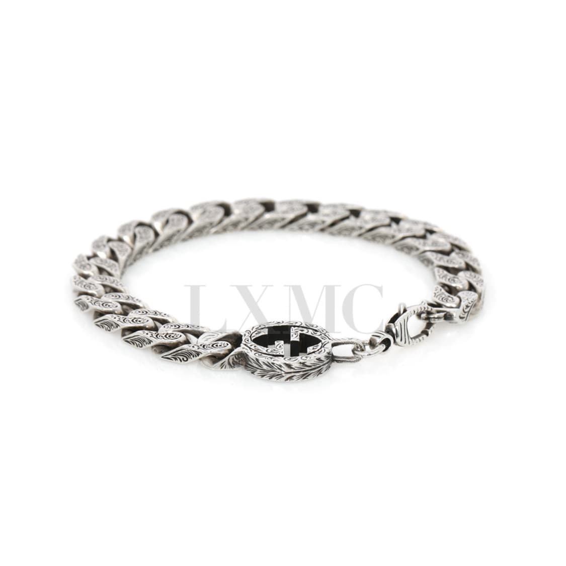 구찌 실버 팔찌 인터로킹 G로고 체인팔찌 454245 상품이미지2