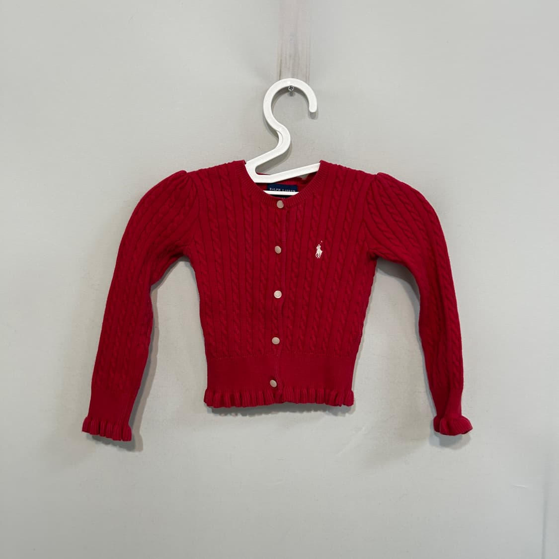 폴로 랄프로렌 키즈 니트 가디건 4T 상품이미지1