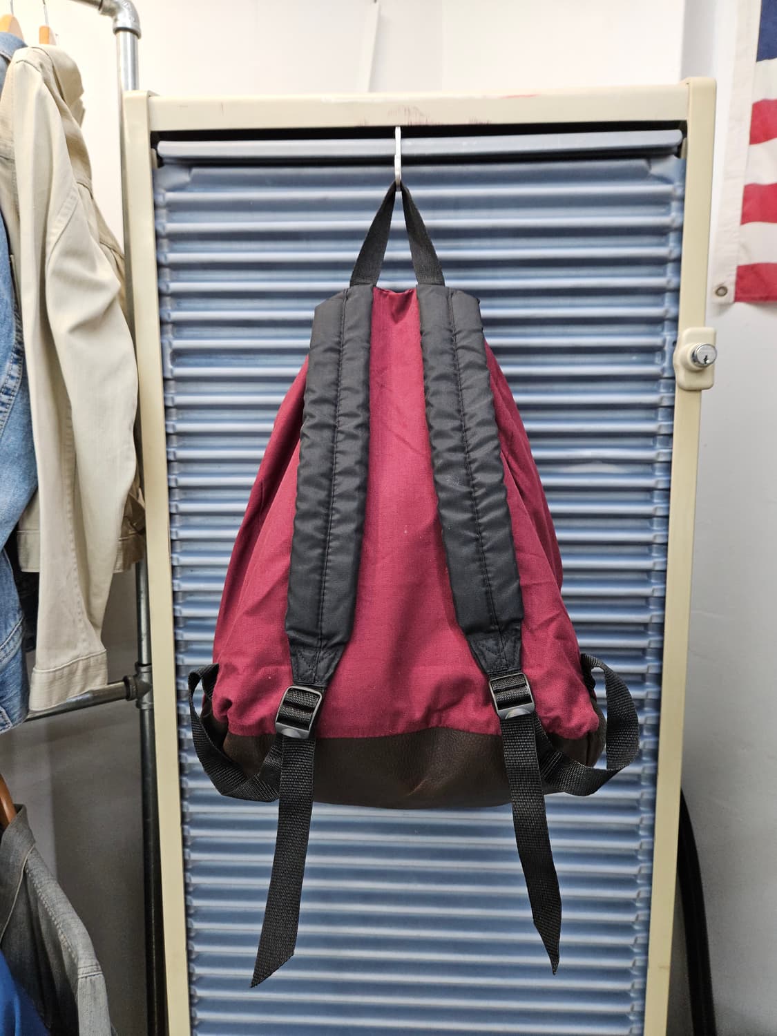 90s 이스트팩 버건디 백팩 USA 이스트백  상품이미지3