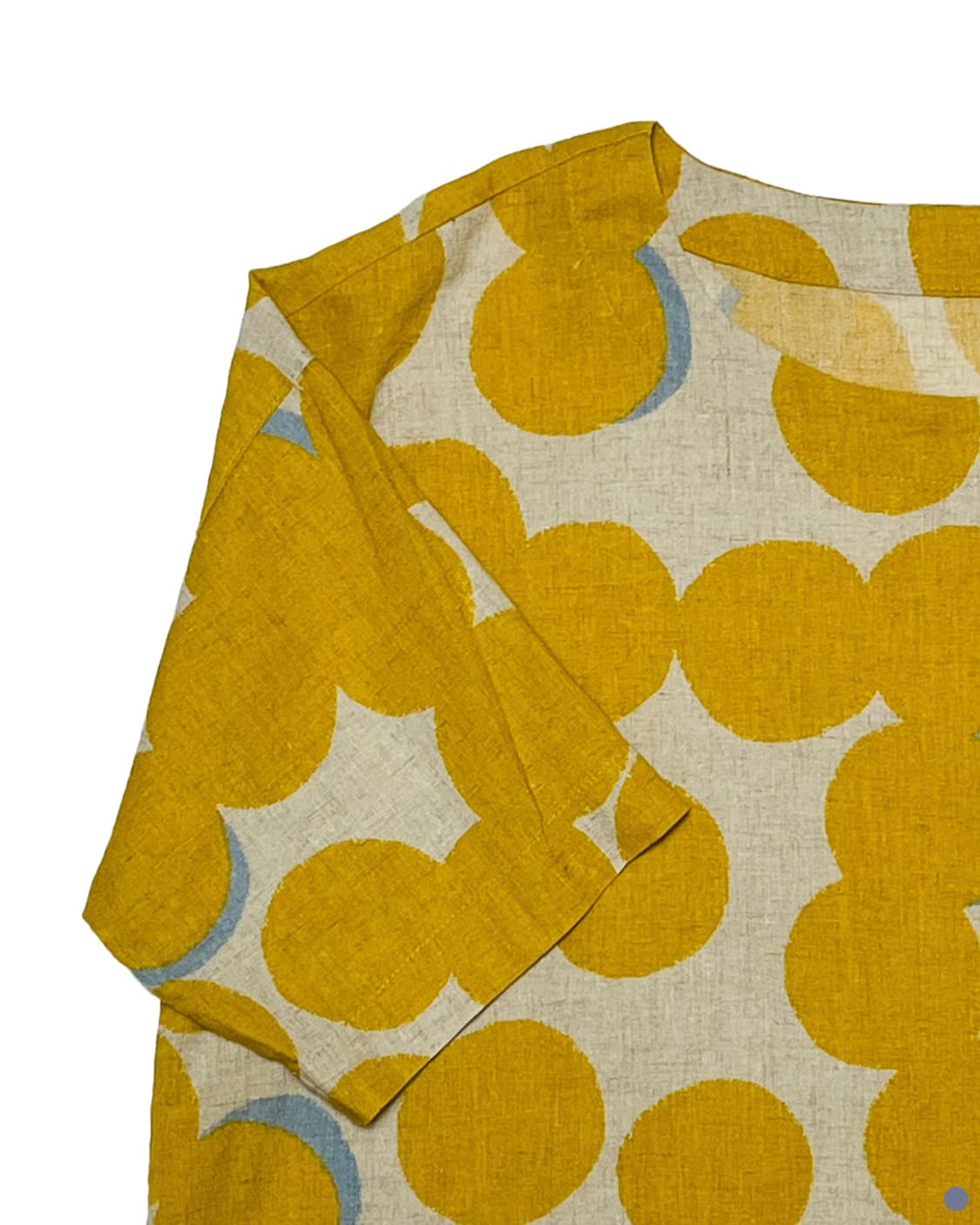 Yellow+blue circle top 상품이미지2