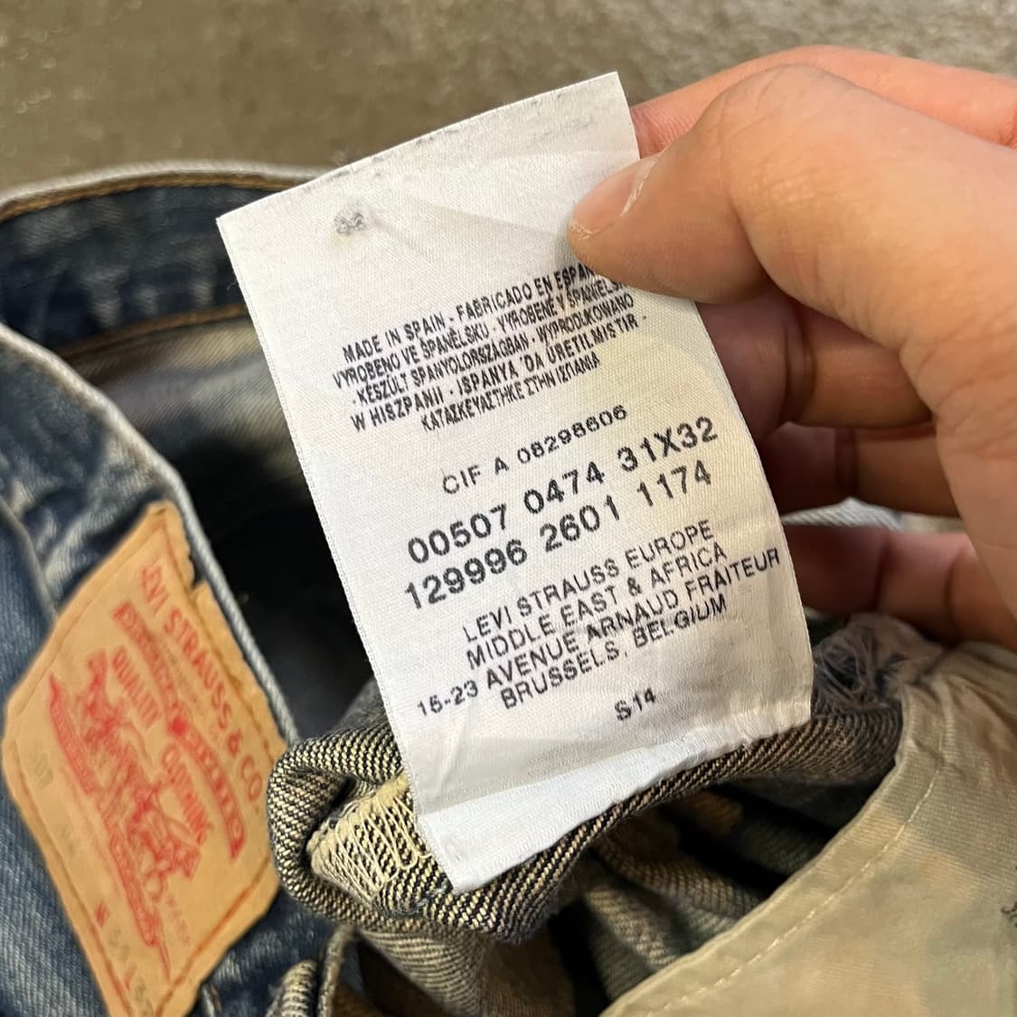 00s Levis507 슬림 부츠컷 (31“) 상품이미지5
